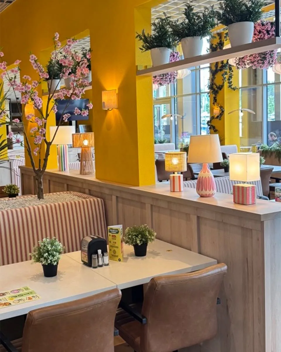 Čili Pizza — interior