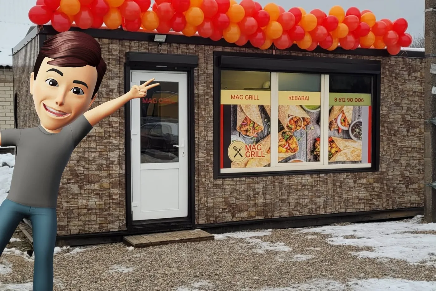 Mag grill kebabai — storefront